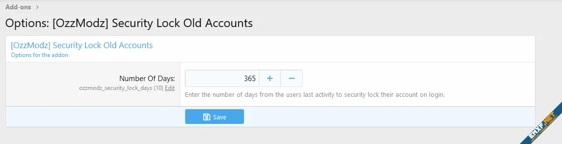 xF2 Add-on - [OzzModz] Security Lock Old Accounts 2.1.0 | Xenforo ...