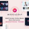 Miraculous - Multi Vendor Online Music Store Elementor WordPress Theme