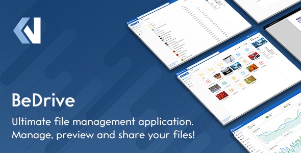 BeDrive - File Sharing and Cloud Storage - CodeCanyon Item for Sale