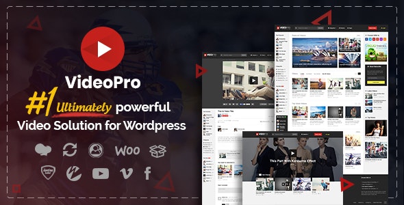 VideoPro - Video WordPress Theme - Blog / Magazine WordPress