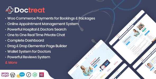 Doctreat - Hospitals and Doctors Directory WordPress Listing Theme - Directory & Listings Corporate