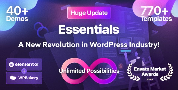 Essentials | Multipurpose WordPress Theme - Business Corporate