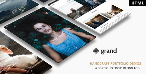 Grand Portfolio - HTML Template - Portfolio Creative